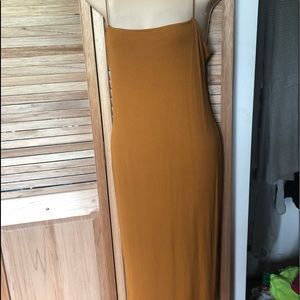Lengthy strappy dress